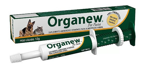 Suplemento Organew Probiótico + Prebiótico em Pasta 12g