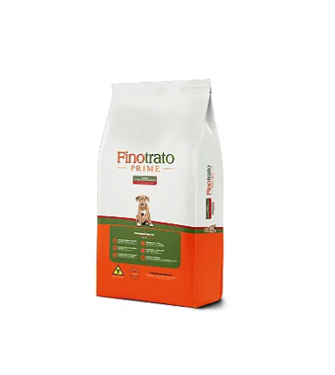 Ração Finotrato Prime Active Cães Filhotes Raças Médias e Grandes 15kg