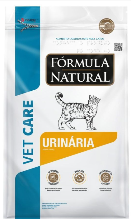 Ração Gatos Adultos Fórmula Natural Vet Care Urinária 1,5kg