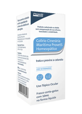 Colírio Cinerária Marítma Provets Homeopático