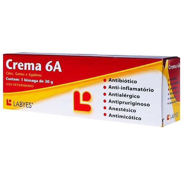 Pomada Crema 6A 15g