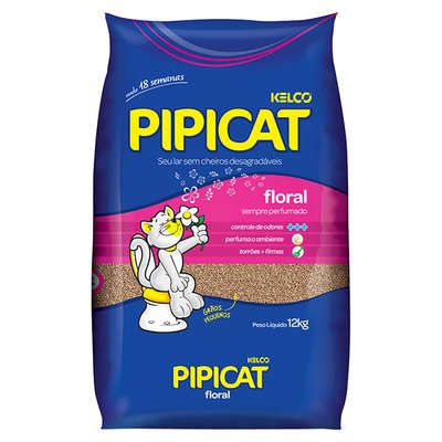 Granulado Sanitário Kelco Pipicat Floral 12kg