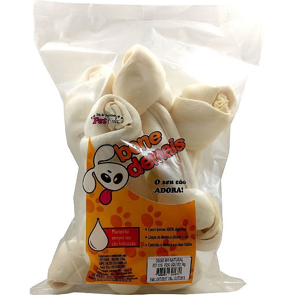 Osso Nó Natural 6/7 1kg - Bone Demais