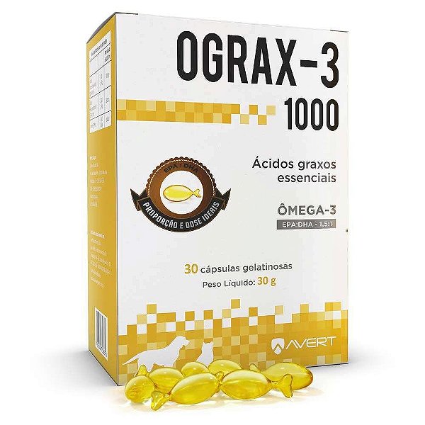 Ograx-3 30 Cápsulas 1000mg