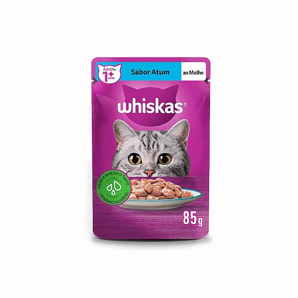 Sachê Whiskas Atum para Gatos Adultos 85g