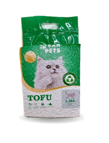 Granulado Sanitário Tofu Van Pets 1,2kg