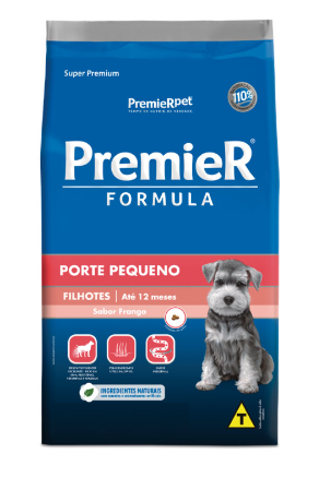 Ração Premier Fórmula Cães Filhotes Porte Pequeno