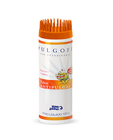 Pulgoff Talco Antipulgas 130gr  (Cães e Gatos)