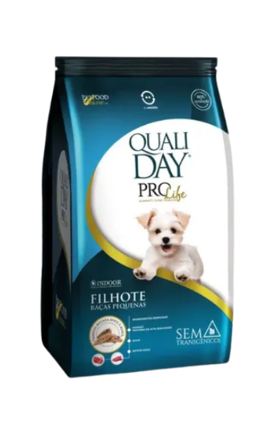 Ração Qualiday ProLife Cães Filhotes Raças Pequenas