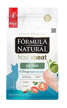 Ração Fórmula Natural Fresh Meat Gatos Sênior