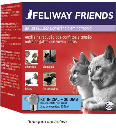Feliway Friends Difusor Elétrico + Refil