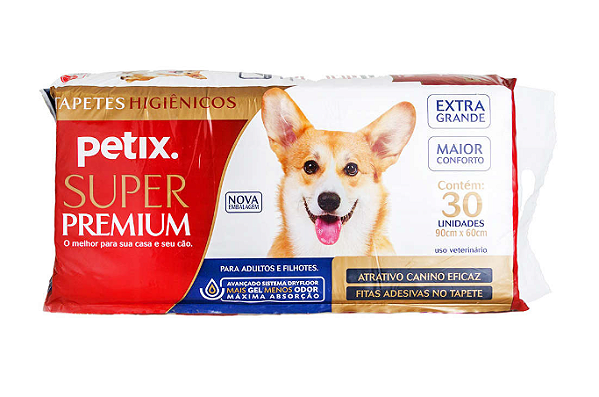 Tapete Higiênico Super Premium Petix            90x60cm