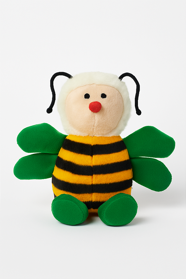 Brinquedo Cães Pelúcia Abelinha c/ apito
