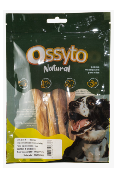 Petisco Colagen Médio - Ossyto Natural C/4 un.