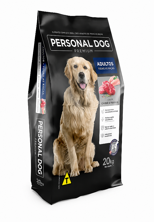Personal Dog Adulto Carne e Frango 20kg Todas Raças
