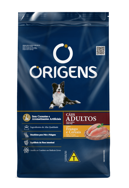 Ração Origens Cães Adultos Frango