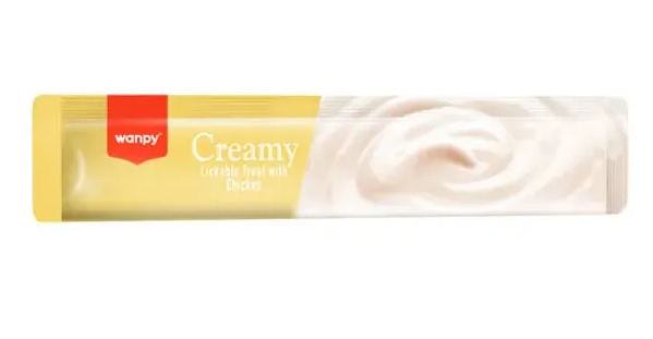 Petisco Wanpy Gatos Creamy Frango 14g