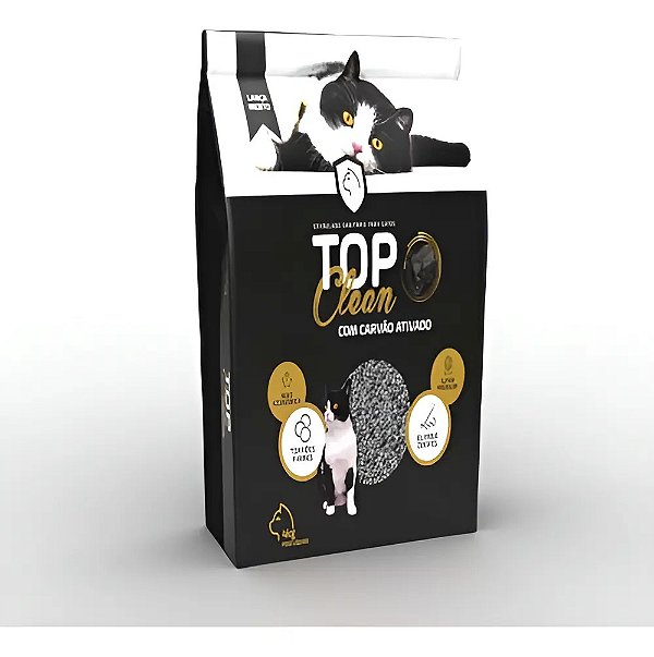 Granulado Top Clean Com Carvão Ativado 4kg