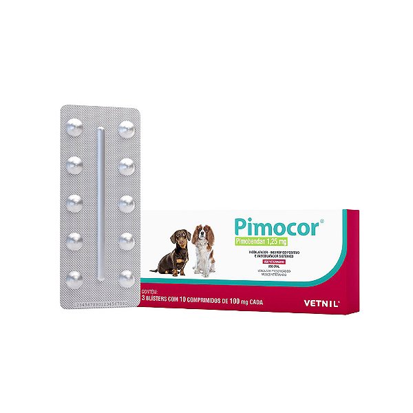 Pimocor 1,25mg 30 comprimidos