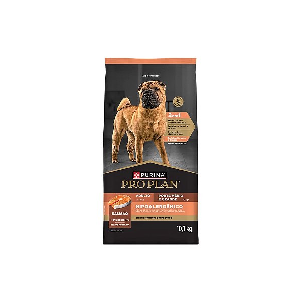 Ração Pro Plan Cães Hipoalergênico 10,1kg