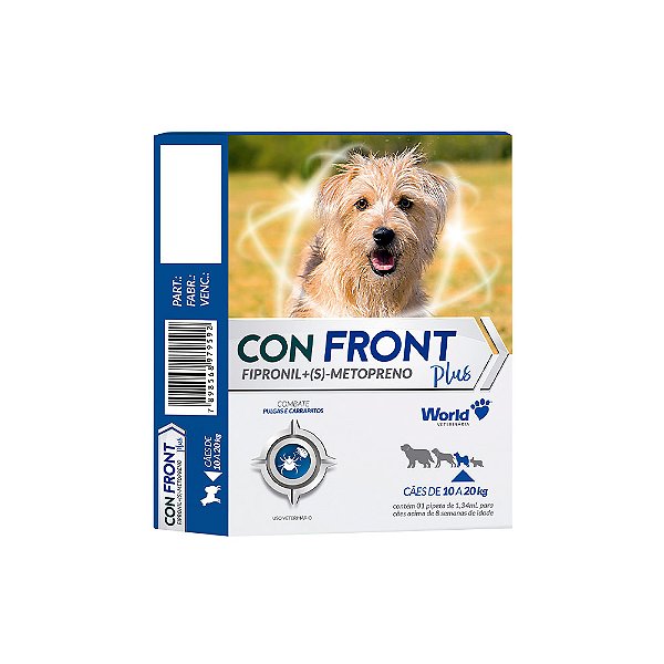 Confront Plus Cães de 10 a 20kg