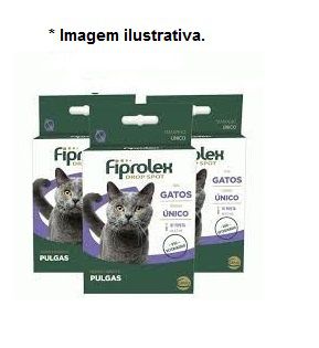 Antipulgas Fiprolex Gatos de 0,5 mL 3 unidades