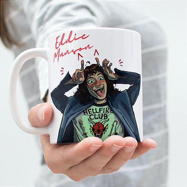 Caneca Eddie Munson - Stranger Things