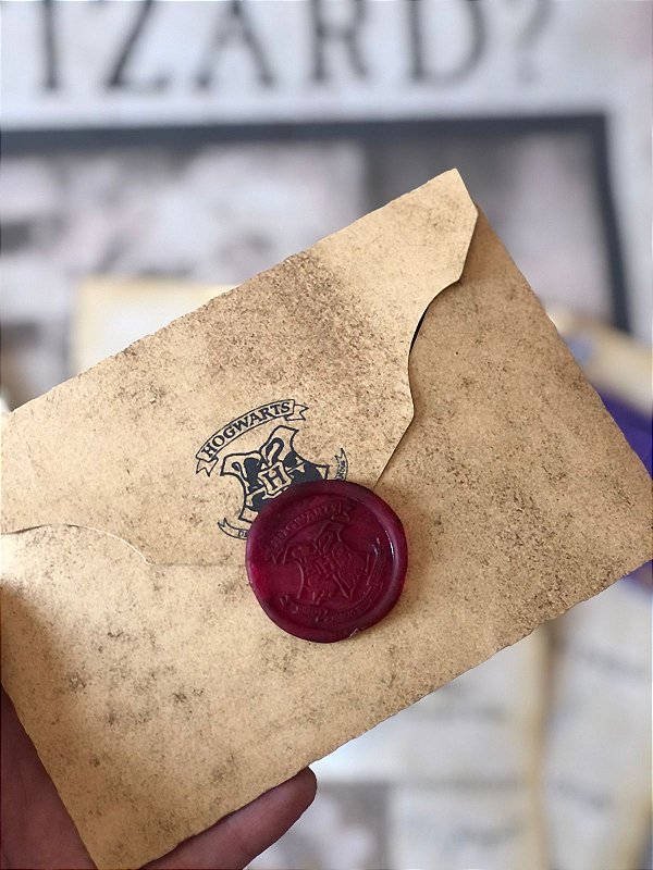 Carta Harry Potter Personalizada com diversas opções