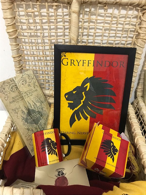 Kit Harry Potter - Grifinória (9 Itens)