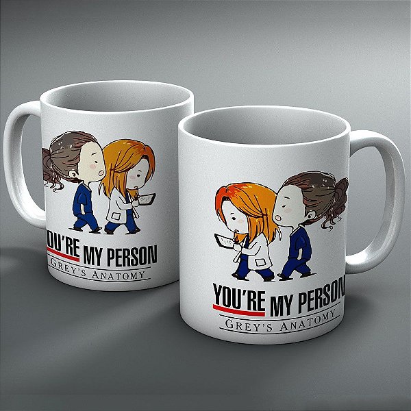 Caneca Grey's Anatomy - Meredith And Cristina