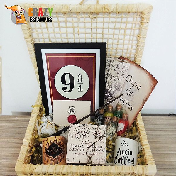 Cesta Harry Potter (12 itens)