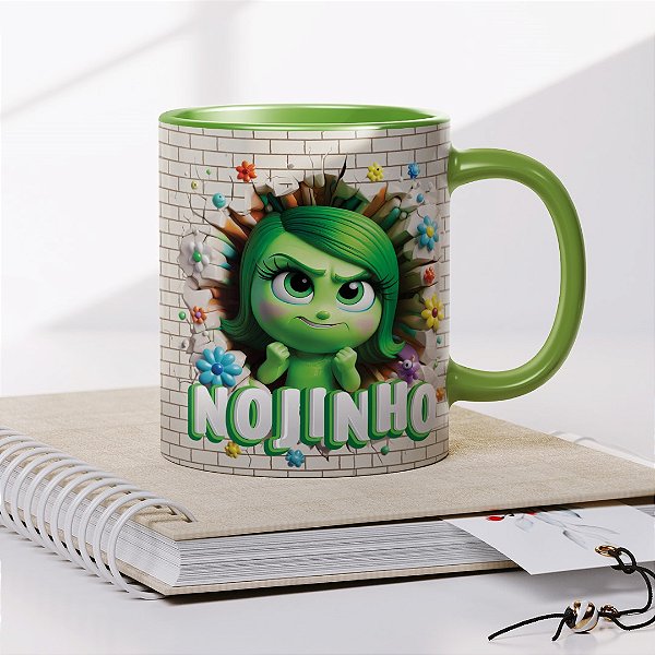 Caneca personalizada Divertidamente 2 efeito 3D