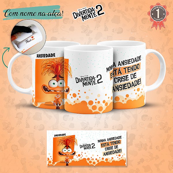 Caneca personalizada Divertidamente com frase