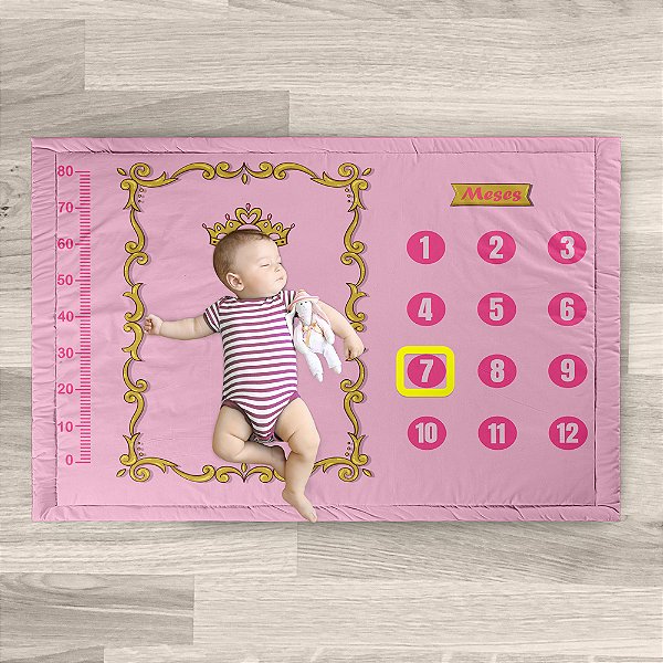 Tapete Mesversario Cenário Para Foto Princesa Baby Rosa 100% Algodão | Mega  Loja do Bebê - Mega Loja do Bebê - Enxovais para Bebê, Kits Berço, Kit Cama  Babá, Cortinas, Roupinhas...