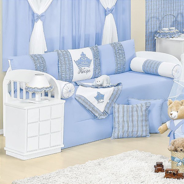 Kit Cama Babá Meu Príncipe 8 Peças