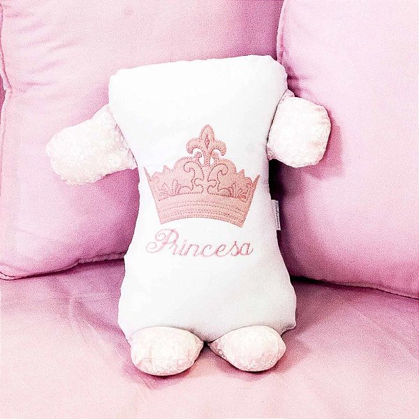 Travesseiro Soninho Princesinha Rosa