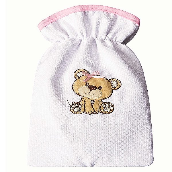 Bolsa Térmica para Bebê Ursa Carinho Rosa