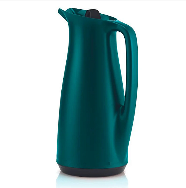 TUPPERWARE GARRAFA TÉRMICA 1 LITRO VERDE MISTÉRIO