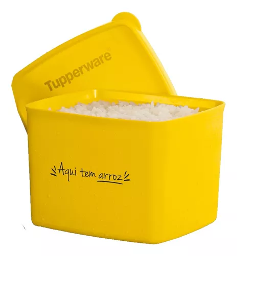 Tupperware Jeitoso Aqui Tem Arroz 800 ml