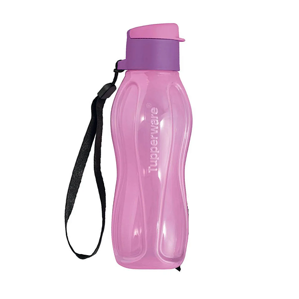 Garrafa Tupperware Eco Tupper Plus 310 Ml Rosa Tutu