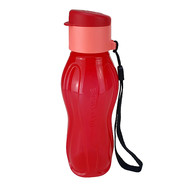 Garrafa Tupperware Eco Tupper Plus 310 Ml Vermelha