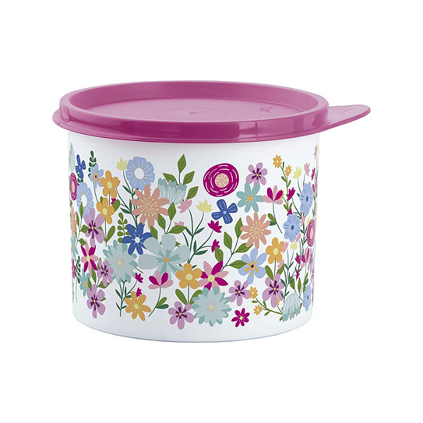 Tupper Redondinha Tupperware Bouquet de Amor 1,1 l