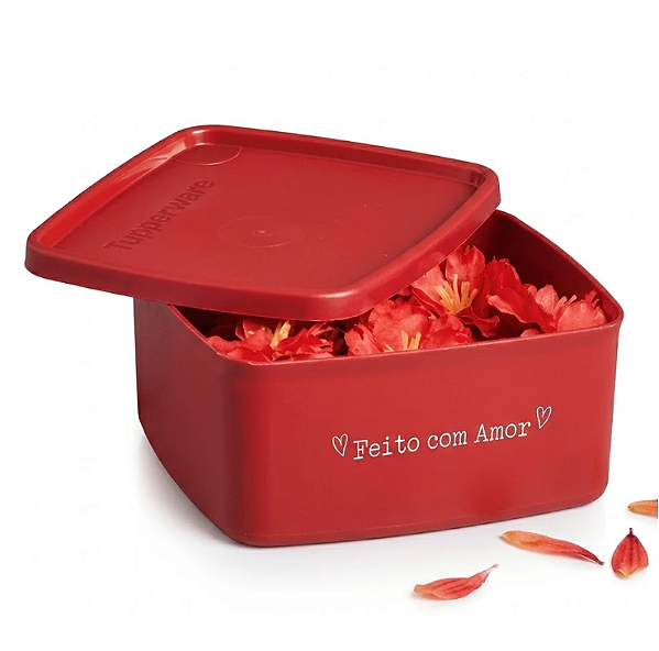 Tupperware Jeitosinho Feito com Amor 400 ml