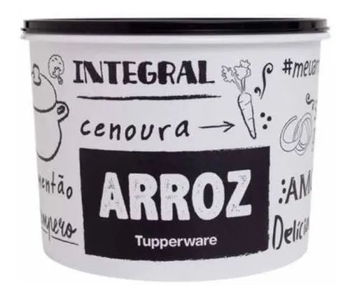 Tupper® Caixa de Arroz 5,5 k Plus Linha P&B