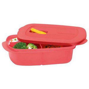 TUPPERWARE CRISTALWAVE COM DIVISÓRIA MARMITA 1,5 L