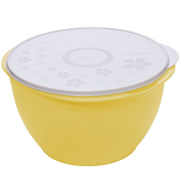 TUPPERWARE TIGELA ACTUALITÉ 10 LITROS AMARELA