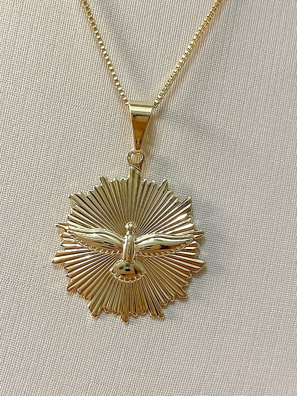 Colar Medalha Espírito Santo
