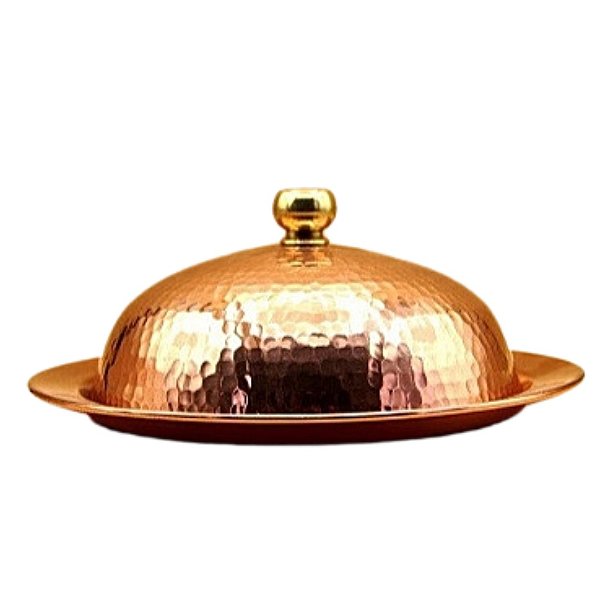 Cloche de Cobre 33 cm com Prato