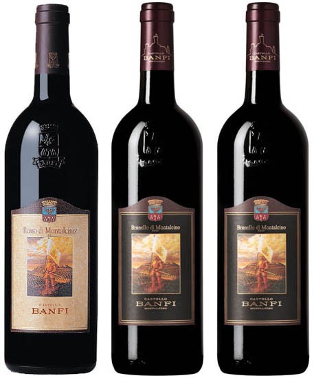 Box Castello Banfi di Montalcino - Kit C/ 3 grfs