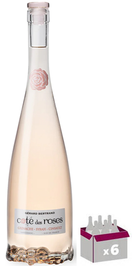 Kit C/06 Grfs - Gérard Bertrand Cote des Roses Rosé 2024 *Safra NOVA*